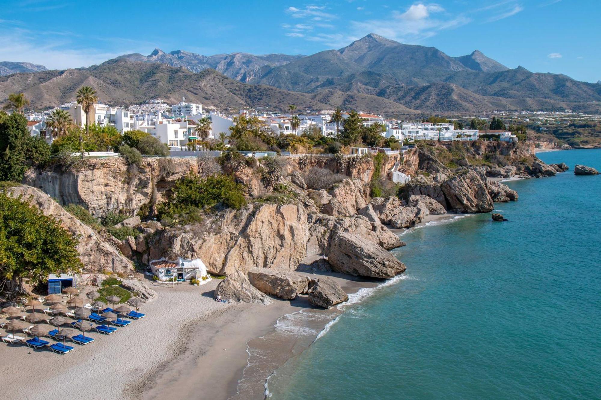 Complejo Andalucia Torrecilla Beach Nerja Bagian luar foto